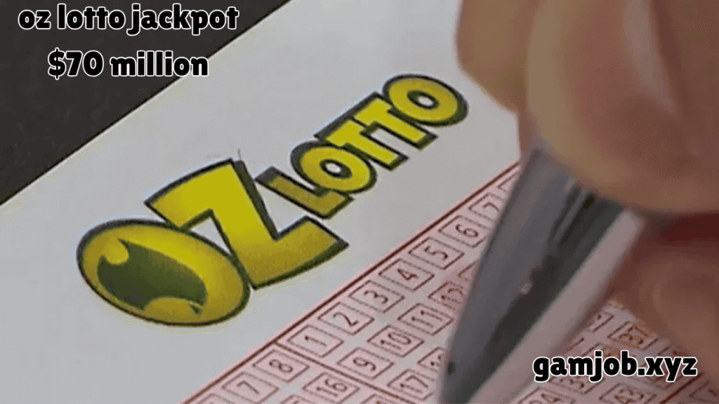 Oz Lotto Jackpot $70 Million